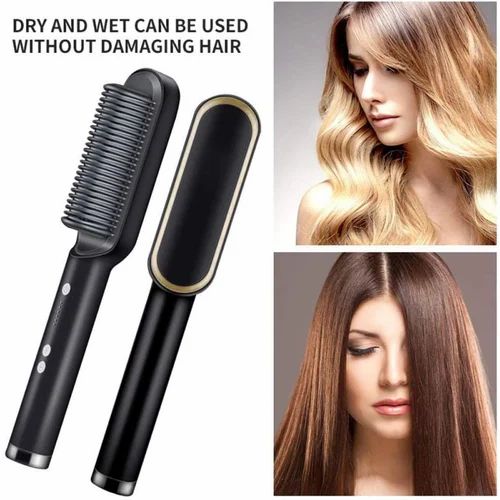 Professional Electric Hair Straightener Brush