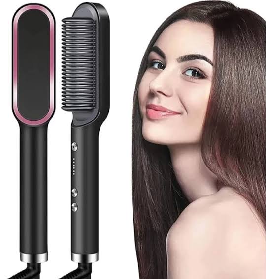 Professional Electric Hair Straightener Brush