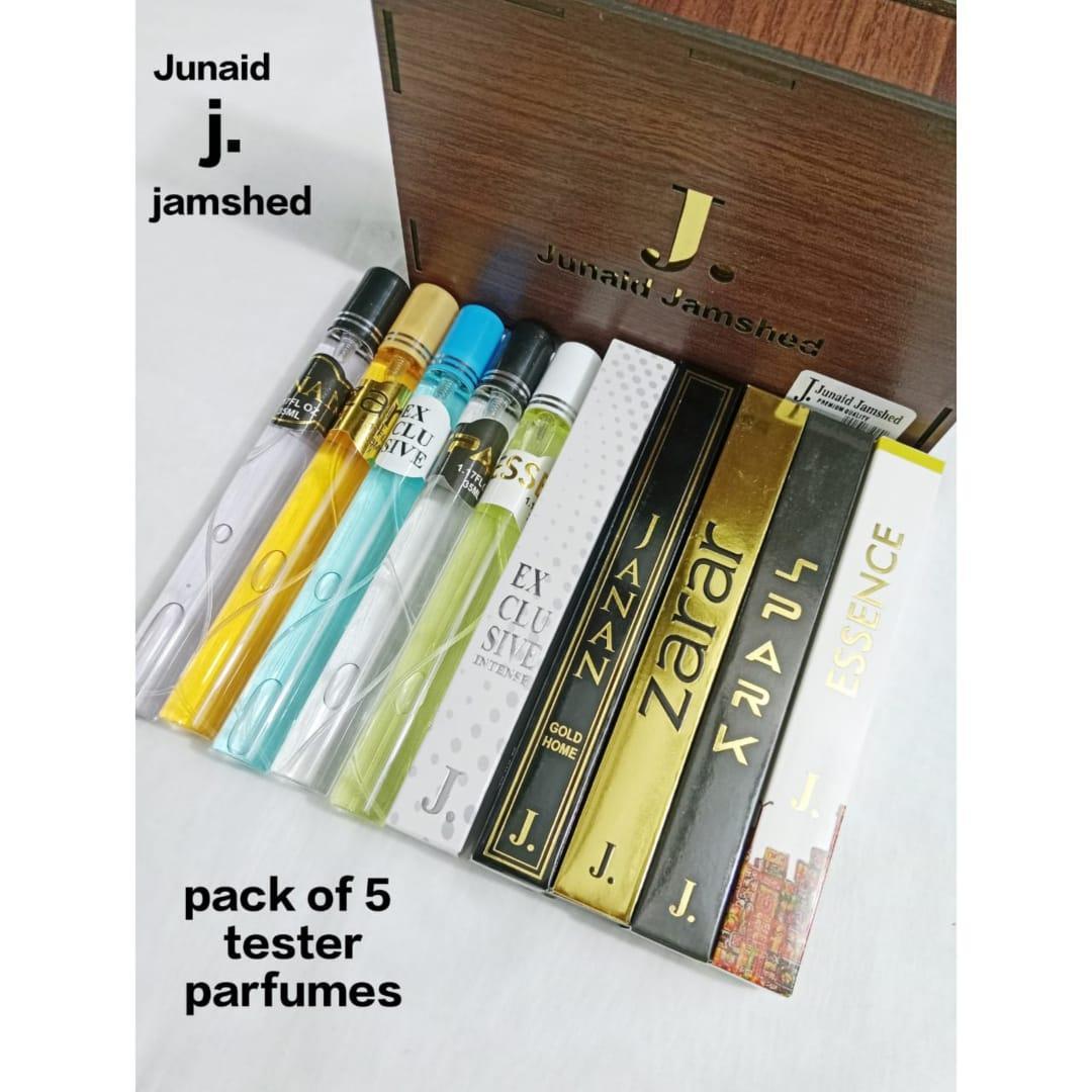 J. Pocket Perfume - Long Lasting Fragrance, Pack of 5